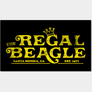 Regal Beagle Distressed Posters and Art